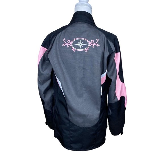 Pure Polaris women's racing jacket, size Medium, pockets, zipper/snaps, lined - Picture 9 of 16